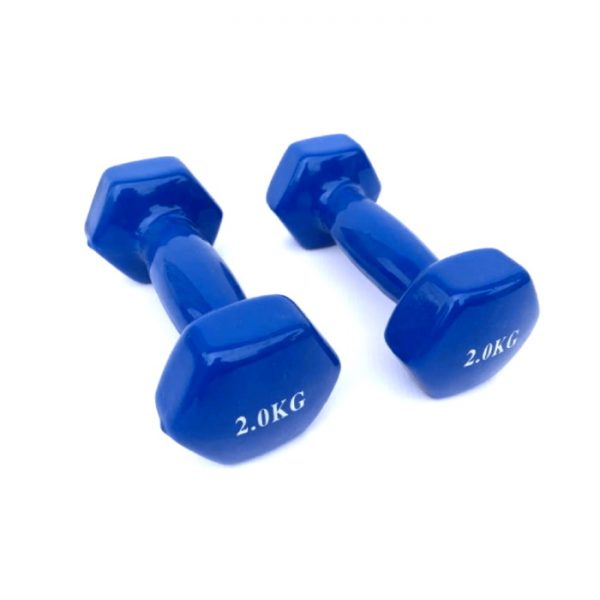 Plastificirane Gumene Bućice 2 kg (par) Uteg