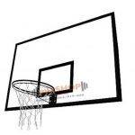 Košarkaška Tabla 140x90 cm Table Za Koš Košarku Košarkaške Street