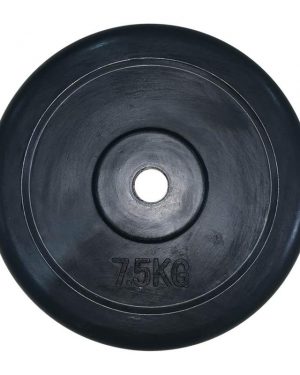 Gumirani Crni Uteg 7,5kg