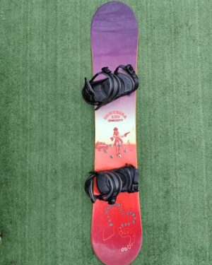 SNOWBOARD Daska i Vezovi 150 cm