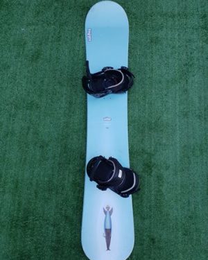 SNOWBOARD OXYGEN Daska i Vezovi 158 cm