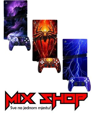 Naljepnica Sticker Stiker za Sony PS5 Playstation 5 Fat/Slim/Pro