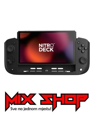 CRKD Nitro Deck Black Edition Nintendo Switch i Oled NSW joystick