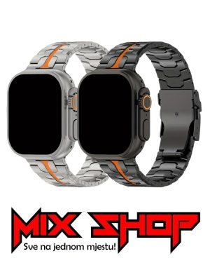Metalni remen Apple Watch 8 9 10 ULTRA 2 SE kaiš remen sat serije