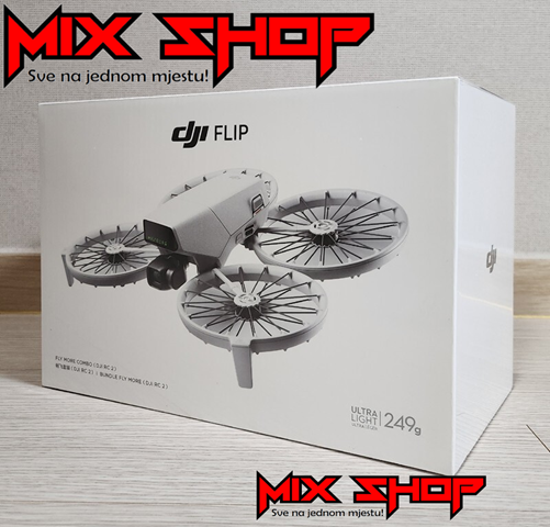 DJI FLIP FMC RC 2 RC2 Fly More Combo gl kit - Slika 3