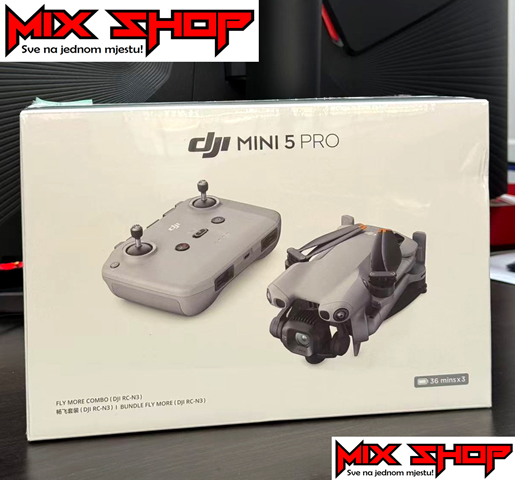 DJI MINI 5 PRO FMC RC N3 Fly More Combo N 3 gl - Slika 2
