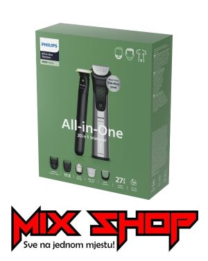 Philips 9000 All in One 20u1 za šišanje bradu tijelo kosu MG9557