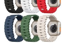 Silikonski remen za Apple Watch Series 7 8 9 10 Ultra 2 3 belt iWatch sat