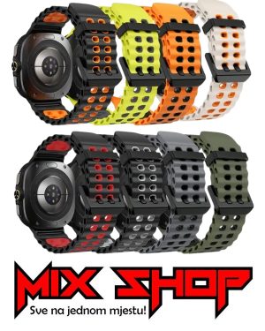 Silikonski remen za Samsung Galaxy Watch Ultra 47mm sat silicon belt