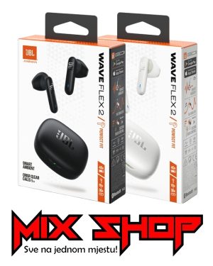 JBL Wave Flex 2 TWS Bežične Wireless Bluetooth EarBuds In Ear