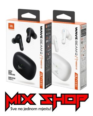 JBL Wave Beam 2 TWS Bežične Wireless Bluetooth EarBuds In Ear Wi