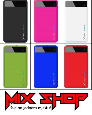 XLayer PowerBank prijenosni punjač 4000mAh Usb 4000 mAh baterija
