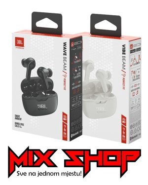 JBL Wave Beam TWS Bežične Wireless Bluetooth EarBuds In Ear Buds