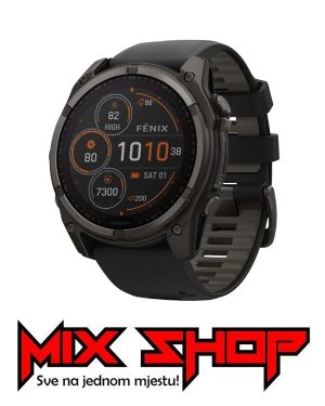 GARMIN FENIX 8 51mm Solar Sapphire GPS Smart Watch pro Sat 51 mm